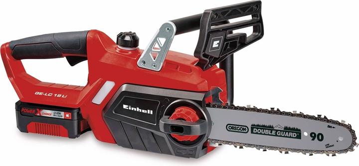 Actual product image Einhell Battery chainsaw GE-LC 18 Li Kit, 3 Ah, with replacement chain (Battery chain saw)