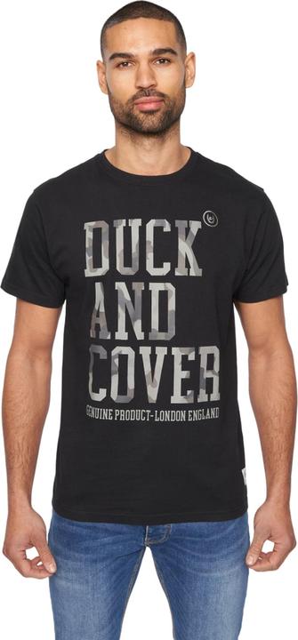 Duck and Cover Mens Carrillo Camo T-Shirt (L)
