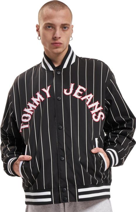 Produktbild Tommy Hilfiger Tommy Jeans Rlx Pinstripe Bomberjacke - 86443 (XL)