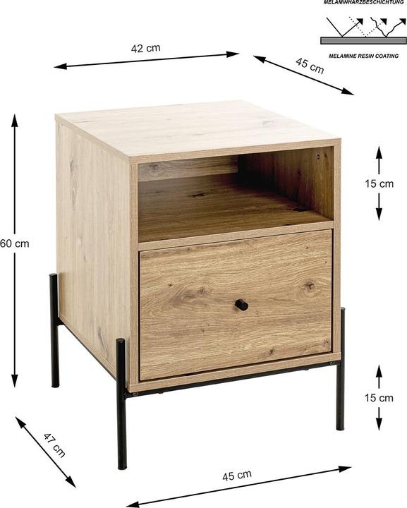 Image du produit HAKU Möbel Console (45 x 47 x 60 cm)