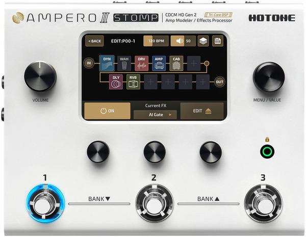 Image du produit Hotone Ampero II Stomp Amp Modeler / Processeur d'effets (Guitare)