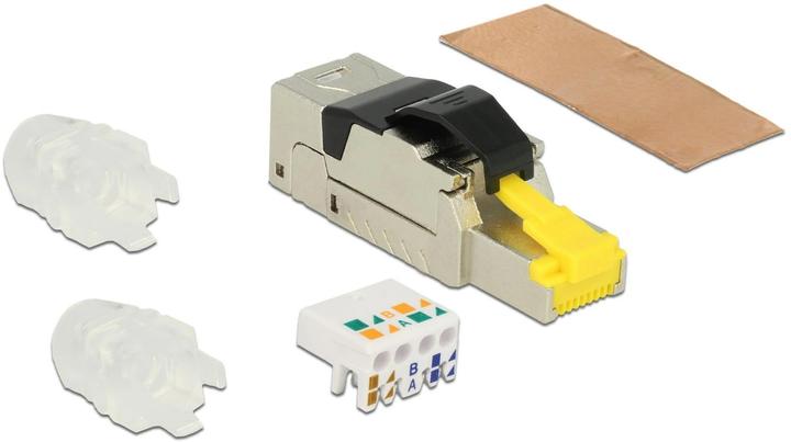 Actual product image Delock Field-wireable RJ45 connector (S/FTP, CAT8.1, 0.06 m)
