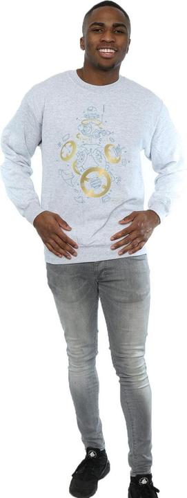 Produktbild Star Wars The Last Jedi BB8 Deconstructed Sweatshirt (XXL)