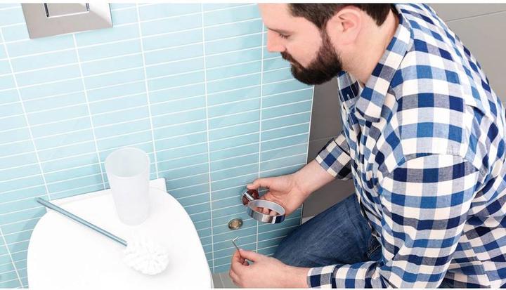 Image du produit tesa SMOOZ Ensemble brosse WC avec solution adhésive sans perçage