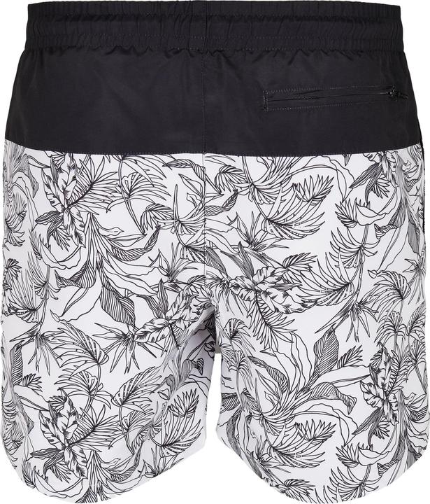 Immagine prodotto Urban Classics Pantaloncini da bagno con motivo a blocchi bassi (S)