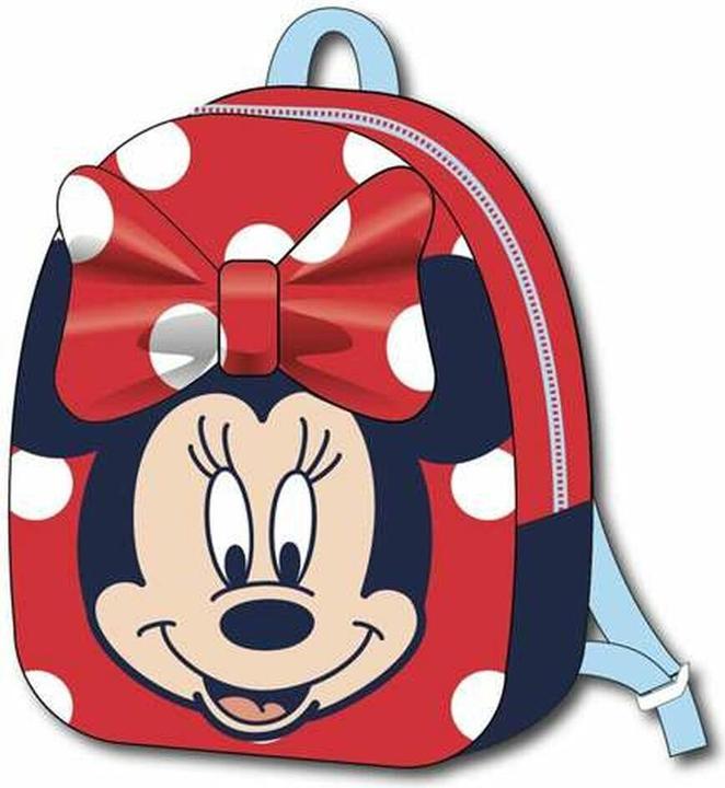 Actual product image Minnie Mouse School rucksack red 18 x 22 x 8 cm