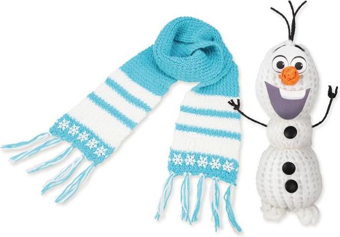 Actual product image Lena Knitting set Frozen, 2 in 1