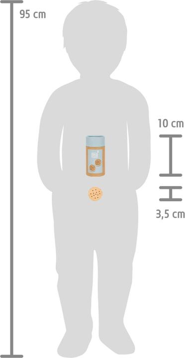 Actual product image small foot Sandwich biscuits "fresh