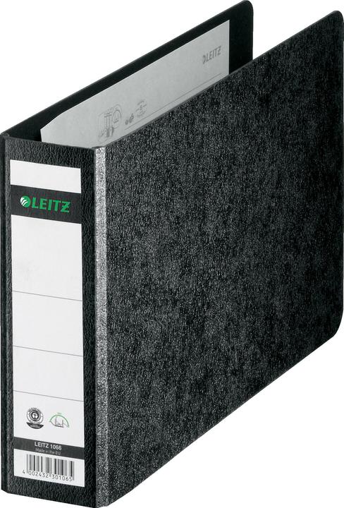 Image du produit Leitz Chemise en carton rigide, 180 degrés, DIN A5 paysage, 56 mm,noir Couverture en carton rigide, avec (A5, 56 mm, 1 pièce(s))