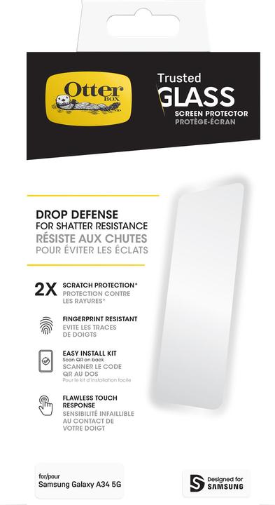 Produktbild OtterBox Trusted Glass (1 Stück, Samsung Galaxy A34 5G)
