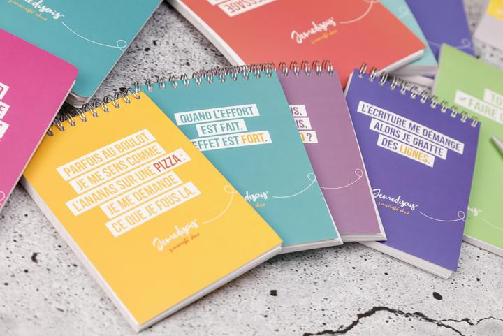Actual product image Clairefontaine Jemedisai's spiral block (A6, Hardcover)