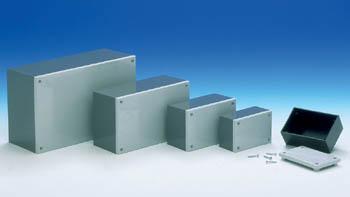 Produktbild Teko GEH?USE MODELL 'COVER' - GRAU - 160 x 96 x 66.9mm (Gehäuse)
