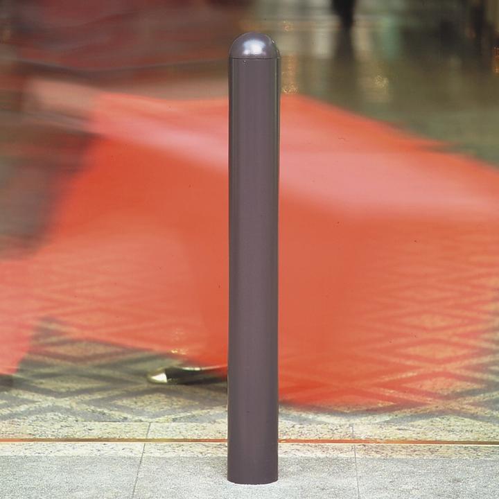 Produktbild Moravia Stadtpoller WIEN Ø 108 mm, 0 Ösen Verzinkt und lackiert in RAL 8019