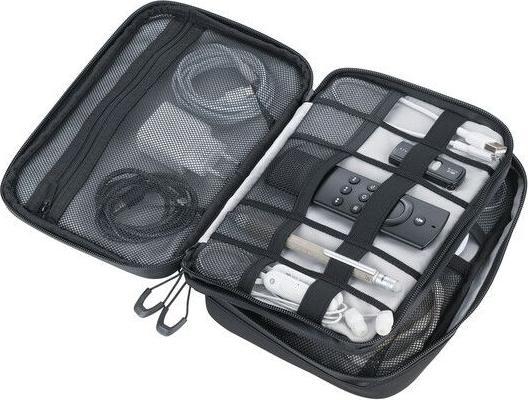 Immagine prodotto Troika BUSINESS TECH POUCH 2 Pochette pour câbles, grigio