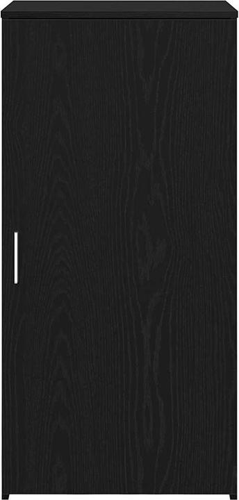 Produktbild VidaXL Lagerschrank Schwarz 50x45x103,5 cm Holzwerkstoff Schrank Aktenschrank