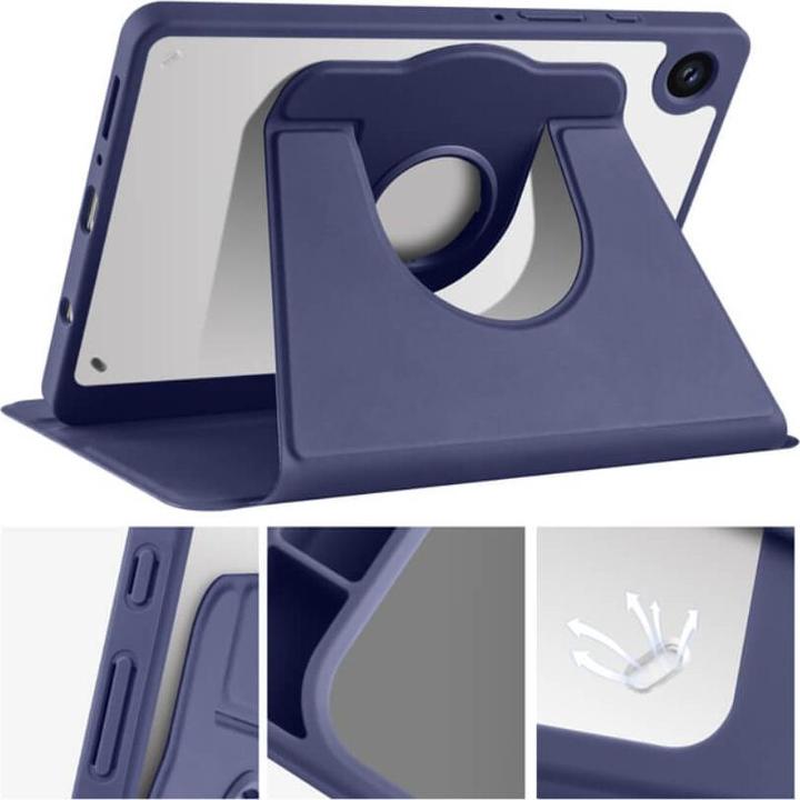 Image du produit Cover-Discount Galaxy Tab A9+ - Étui 360 degrés bleu foncé (Galaxy Tab A9+)