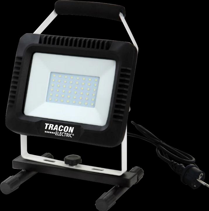 Tracon Tragbare LED Arbeits-Flutlichtstrahler (2400 lm)
