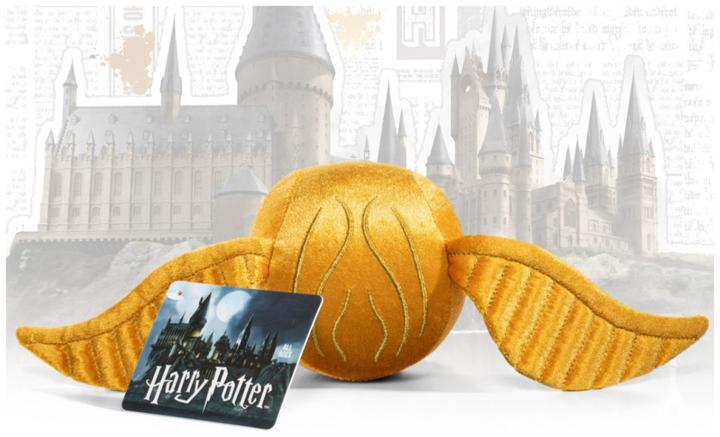 Actual product image Noble Collection Harry Potter Plush Figure Golden Snitch 10 cm (38 cm)