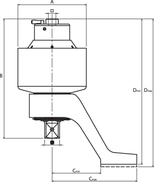 Image du produit GED Multiplicateur de couple DREMOPLUS ALU 13000 Nm (3/4", 380 Nm, 13000 Nm)