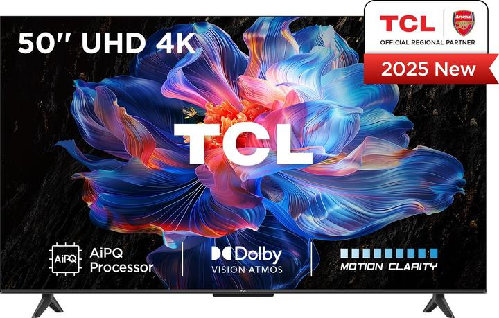 Actual product image TCL 50V6C 126 cm (50) (50", LED, 4K, 2025)