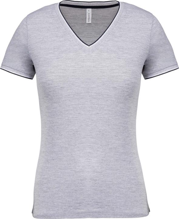 Produktbild Kariban Maille Piquée Col V (L)