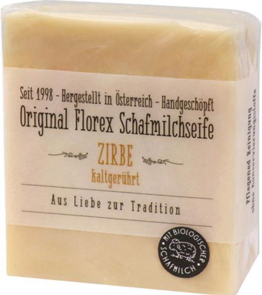 Produktbild Florex Original Schafmilchseife Zirbe, 150 g (Flüssigseife)