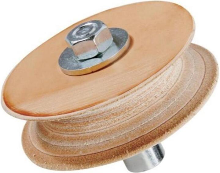 Produktbild Scheppach Lederabziehscheibe Ø 100 mm