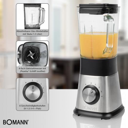 Actual product image Bomann Stand mixer UM 1374 CB (650 W)