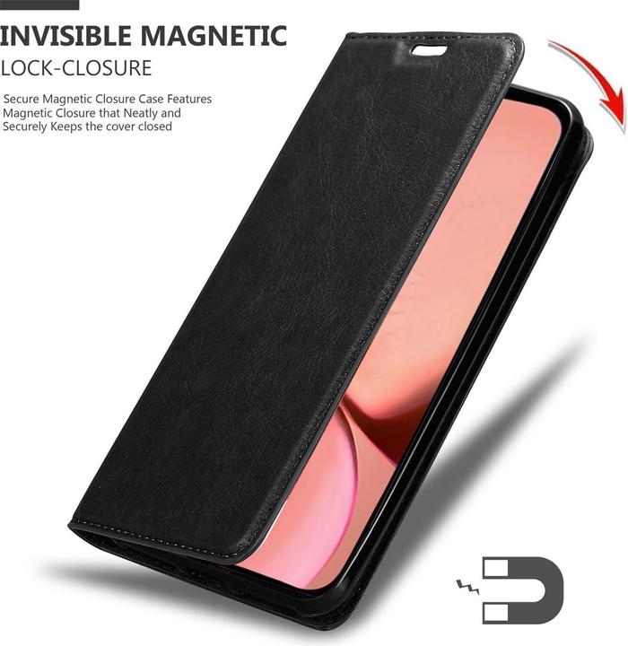 Actual product image Cadorabo Book Invis. Magnet sleeve (Apple iPhone 13 Pro Max)