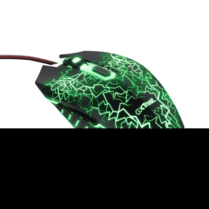 Image du produit Trust MOUSE USB OPTICAL GAMING/+MOUSE PAD 24752 (Filaire)