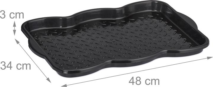 Actual product image Relaxdays Schuhabtropfschale (48 x 34 x 3 cm)