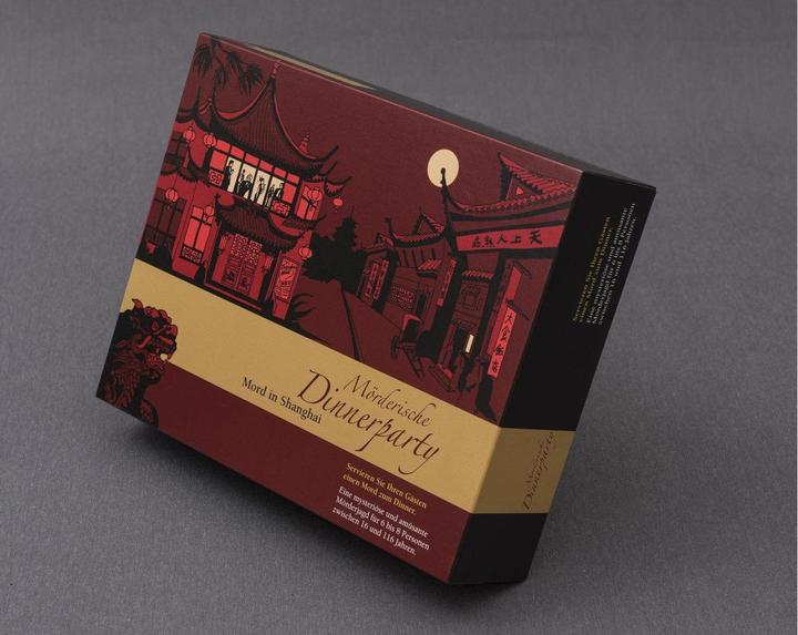 Actual product image Murderous dinner party murder in Shanghai (German)