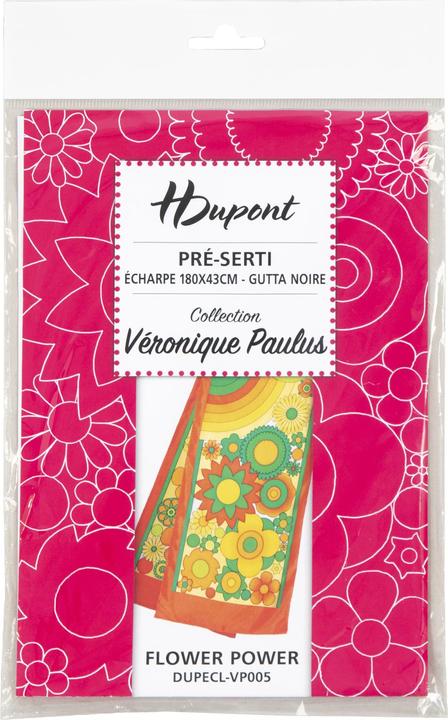 Produktbild H Dupont Seidenschal Flowerpower