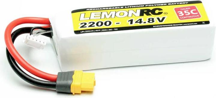 Produktbild Pichler Modellbau-Akkupack (LiPo) 14.8V 2200 mAh Zellen-Zahl: 4 35 C Softcase XT60 (14.80 V, 2200 mAh)