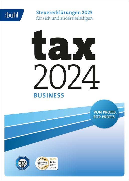 Produktbild Buhl Data Service Buhl Data tax 2024 Business (Download) (1 User, 1 Geräte/User, unbegrenzt)