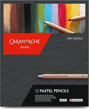 Produktbild Caran d'Ache Pastellstifte (Mehrfarbig, 12 x)