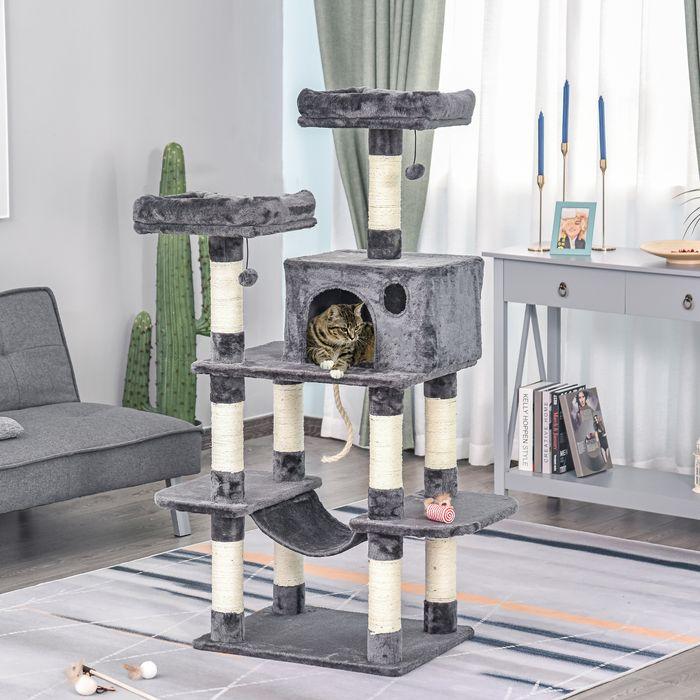 Produktbild Jamb Katzenbaum (144 cm, Dunkelgrau)