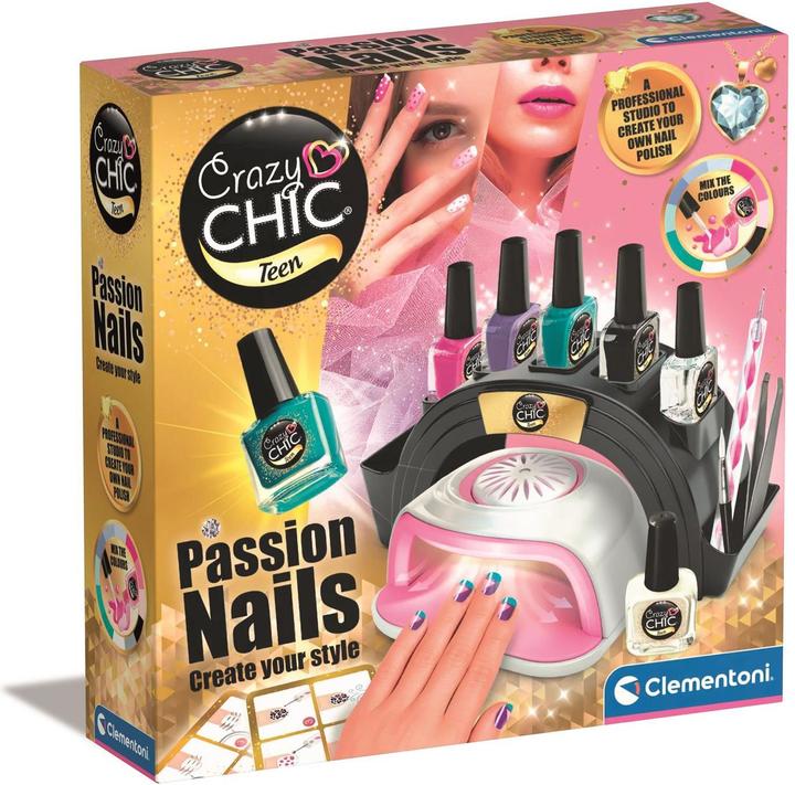 Actual product image Clementoni Crazy Chic - Passion Nails (50852)