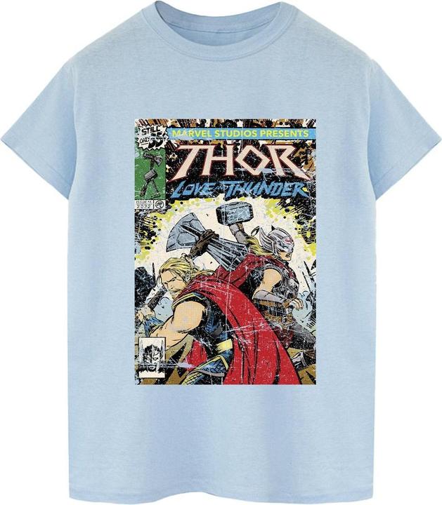 Thor Love And Thunder Vintage Poster TShirt (XL)