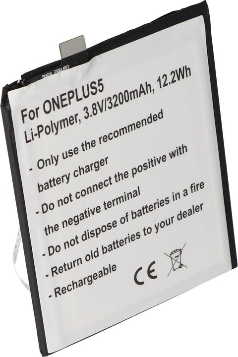 Actual product image AccuCell Battery suitable for ONEPLUS 5 BLP637