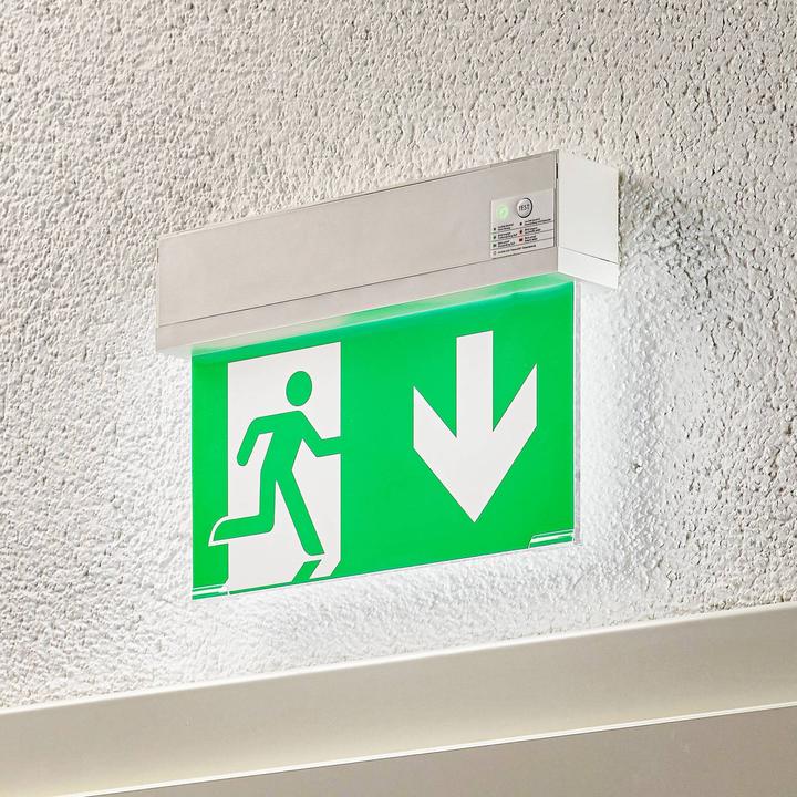 Image du produit Arcchio Lampe de secours à LED Nevian, plexiglas, 19,8 cm