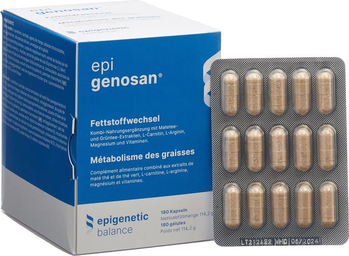 Produktbild Epigenosan LCarnitin Mate (180 Stück, Tabletten, 114.20 g)