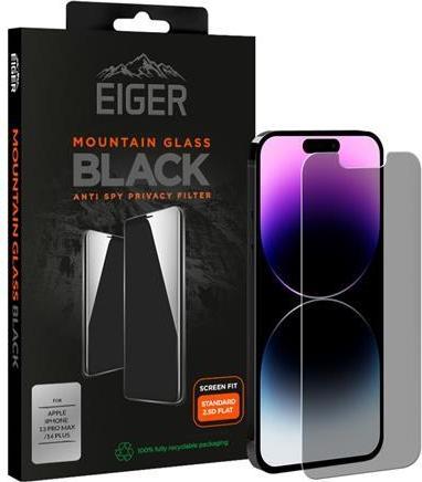 Image du produit Eiger Mountain Glass Black (1 pièce(s), Apple iPhone 13 Pro Max, Apple iPhone 14 Plus)