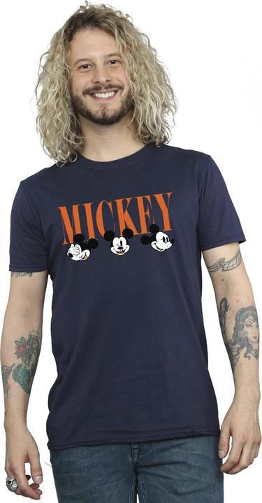Immagine prodotto Disney Mickey Mouse Faces Maglietta Uomo (XL)