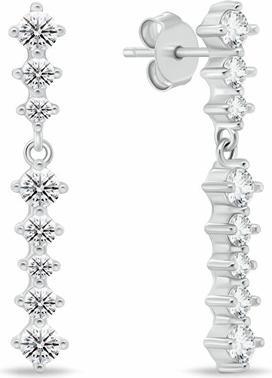 Immagine prodotto Brilio Argento - Orecchini abbinati in argento Paws EA1100WBC