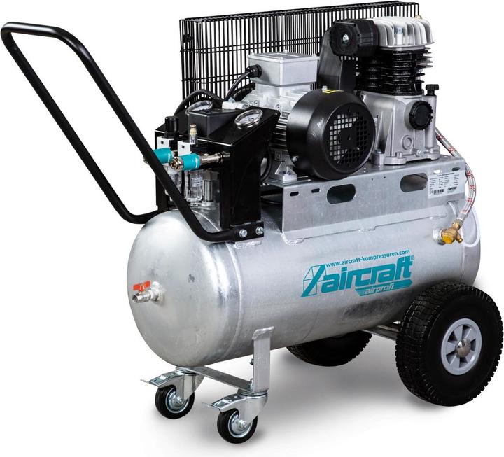 Produktbild Aircraft Kompressor AIRPROFI 503/50P 400V 10 bar Druck, mit 50l BehÃ¤lter (50 l)