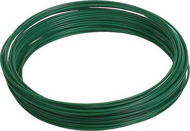Produktbild BestaPac Eisendraht Kunststoffbesch. grün 0.8mmx40m