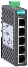 Actual product image Moxa EDS-205 - Entry-level unmanaged Ethernet switch with 5 10100BaseT(X) ports, plastic housin