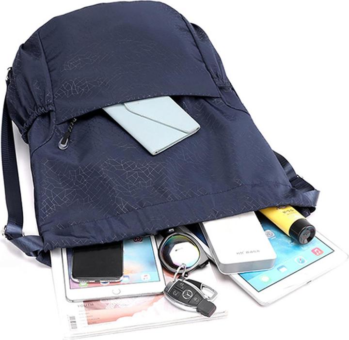 Actual product image Only-Bags.Store Sport Turnbeutel, wasserdichte Tasche Unisex Rucksack Daypack Gym Bag, Sporttasche Tasche für