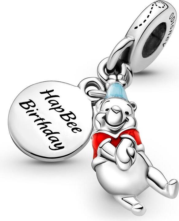 Produktbild Pandora Disney Winnie the Pooh Birthday Charm (Silber 925, Emaille)